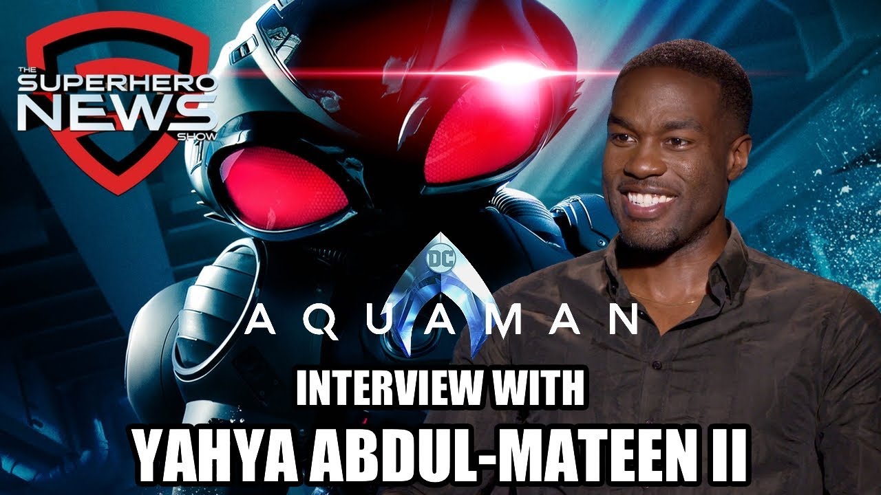 Yahya Abdul-Mateen Ii Black Manta In Aquaman Movie Wallpapers