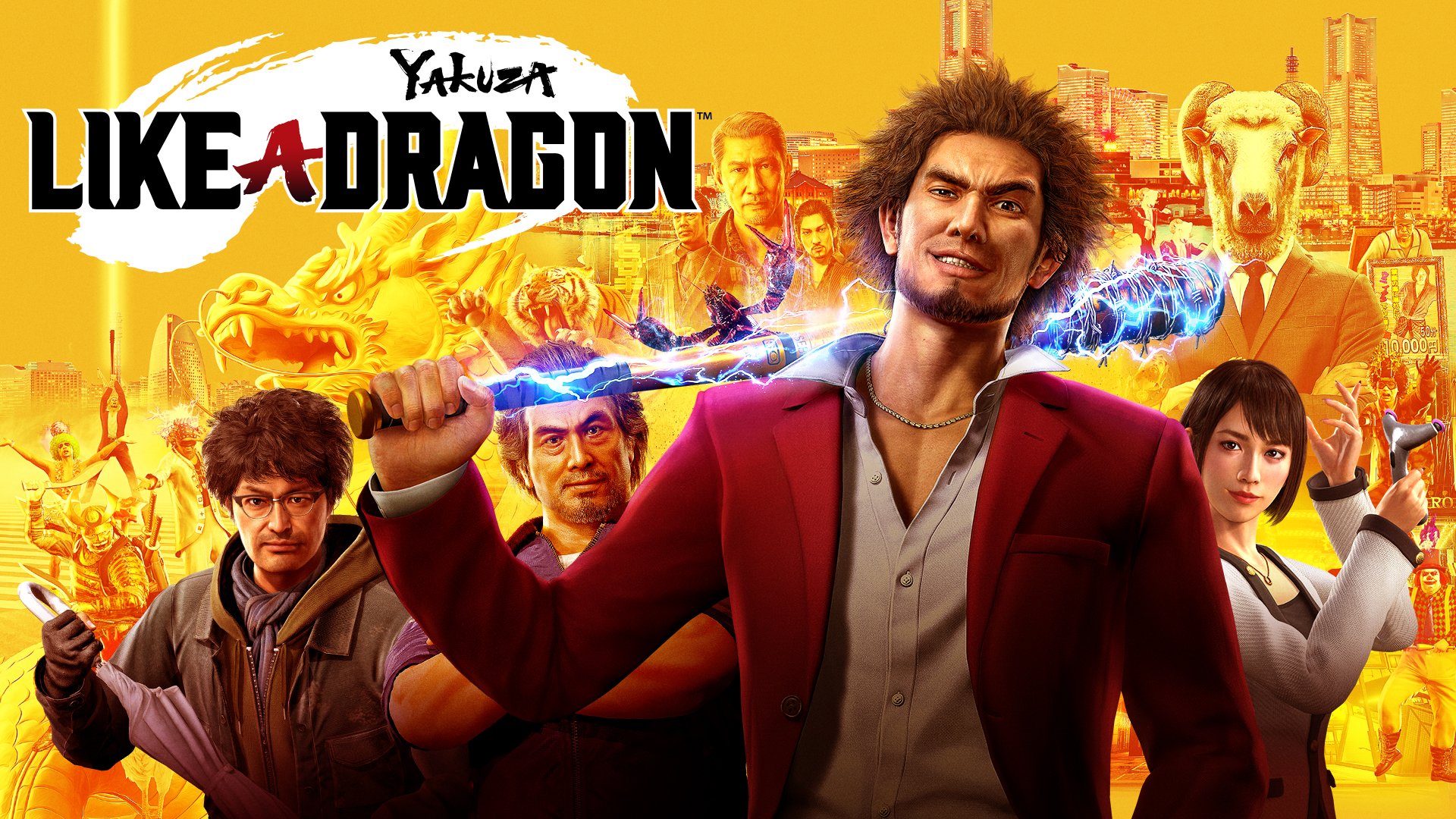 Yakuza Like a Dragon Poster Wallpapers