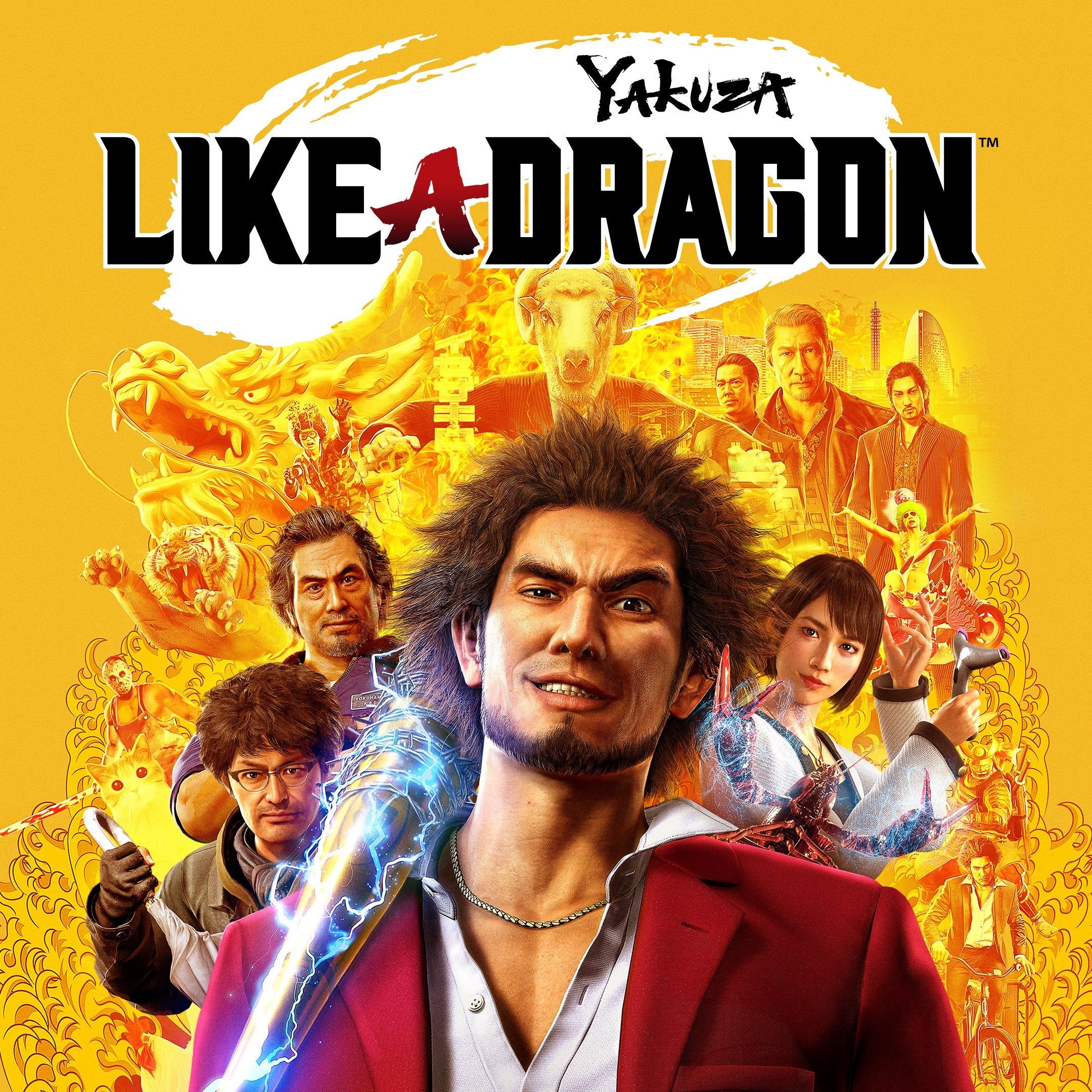 Yakuza Like a Dragon Poster Wallpapers