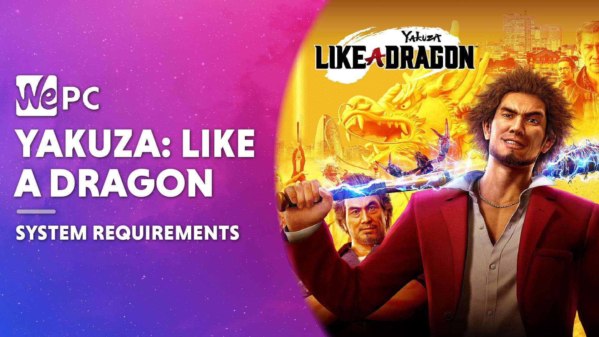 Yakuza Like a Dragon Poster Wallpapers