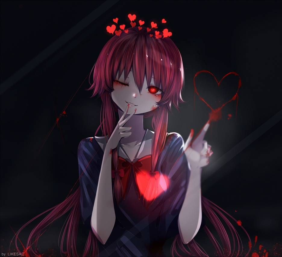 Yandere Anime Girl Wallpapers