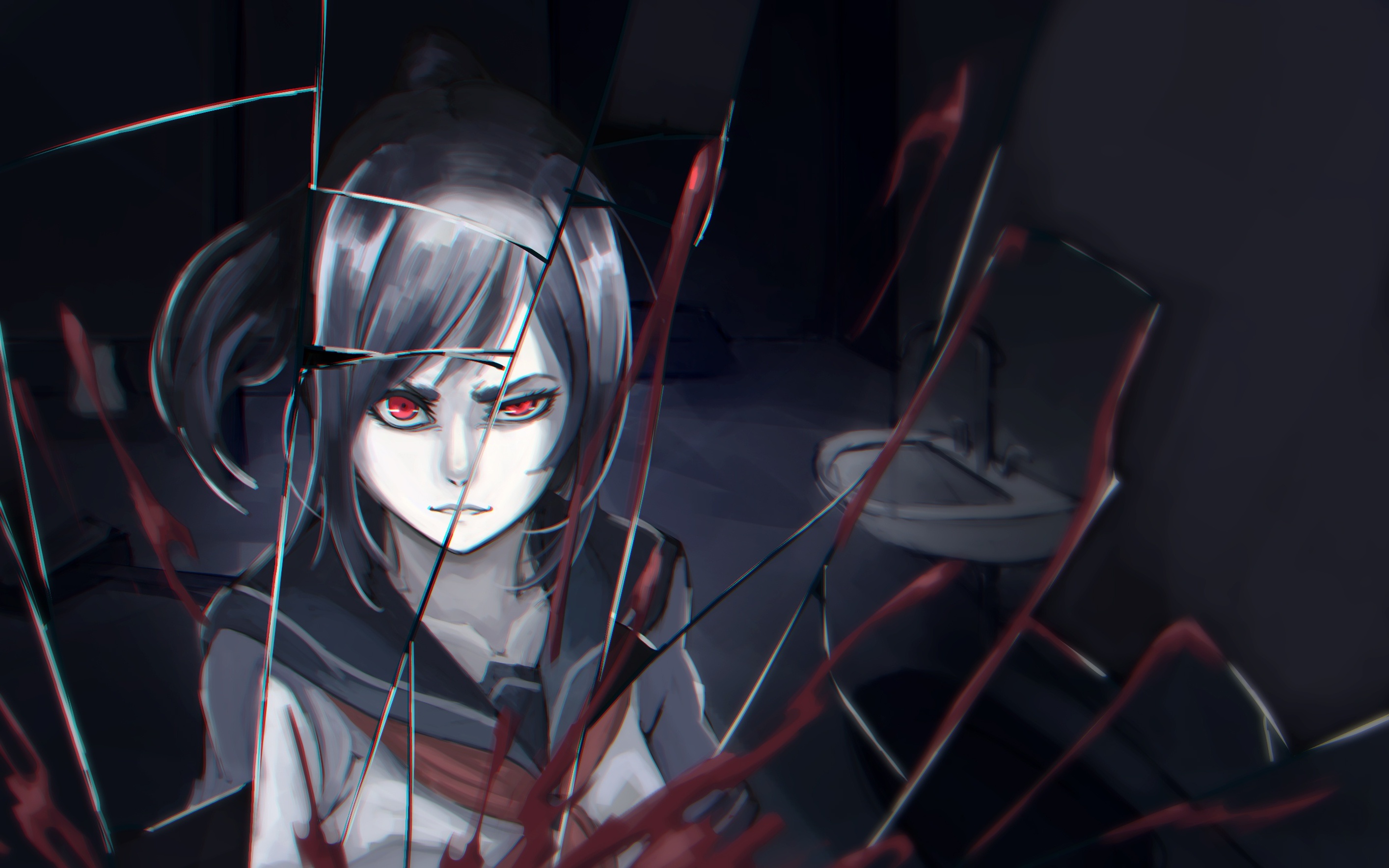 Yandere Anime Girl Wallpapers