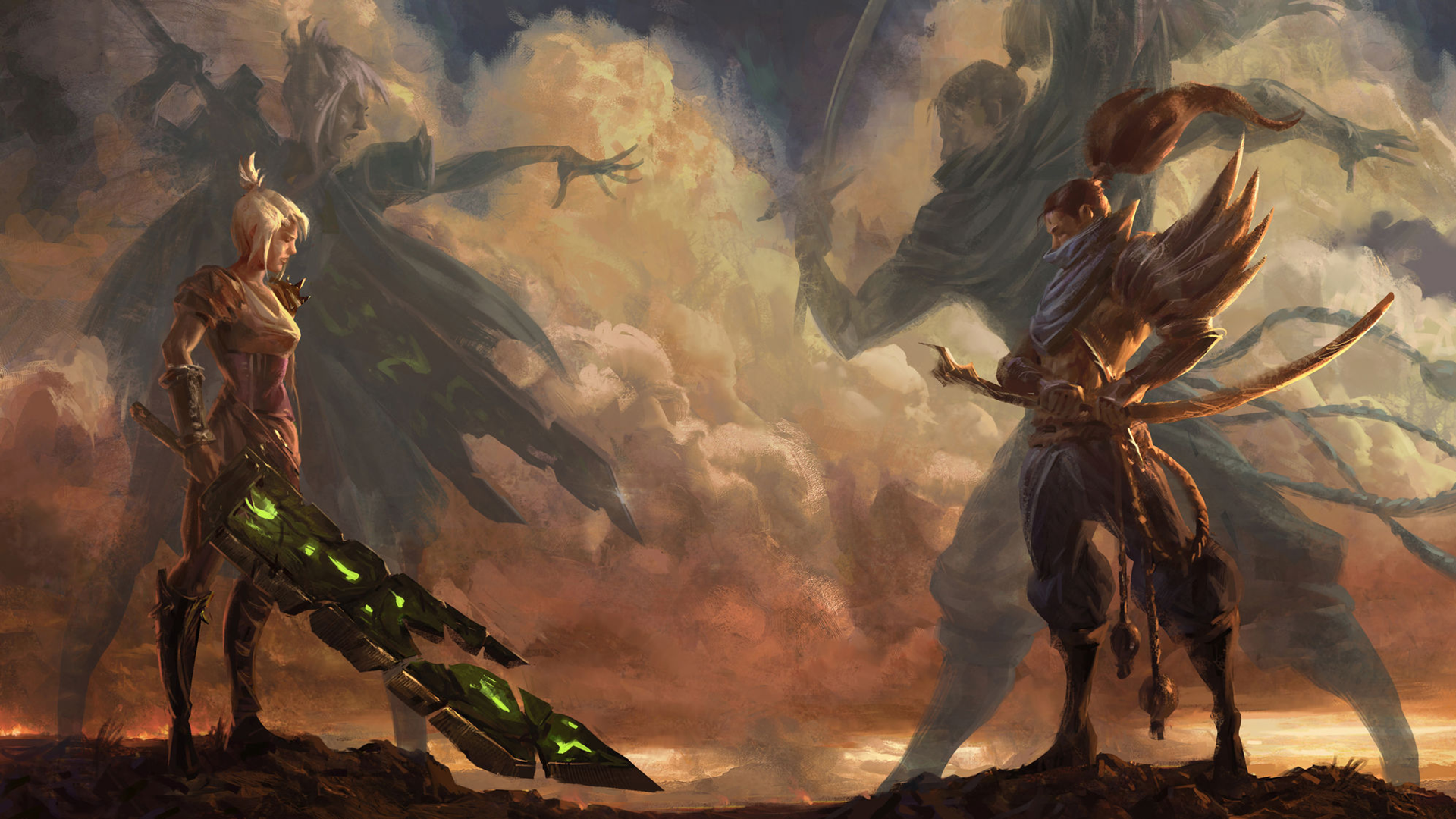 Yasuo and Yone League Of Legends Wallpapers