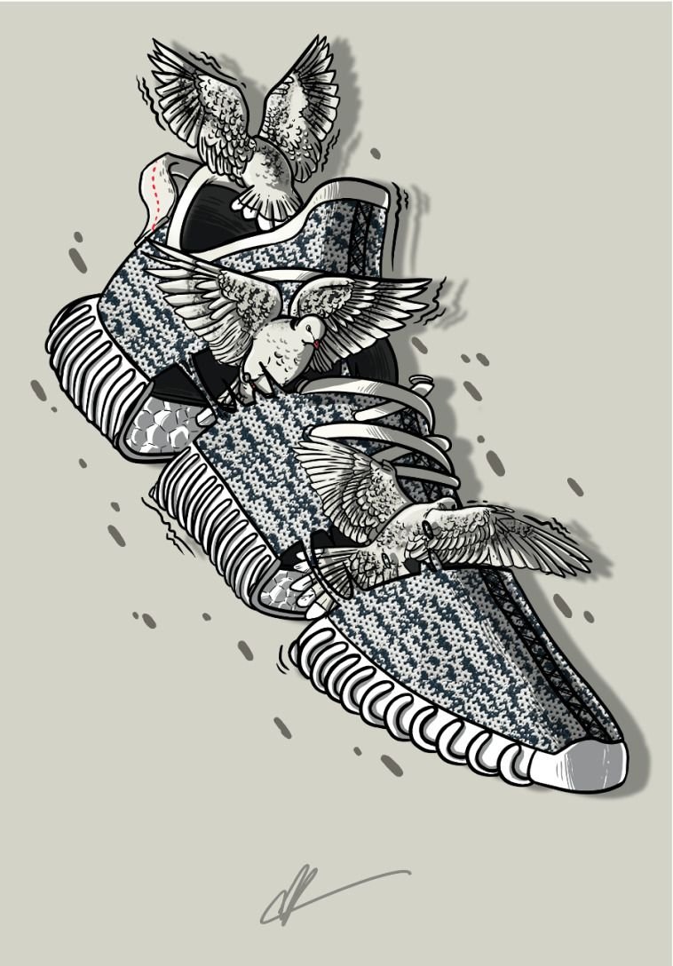 Yeezy 350 V2 Zebra Wallpapers