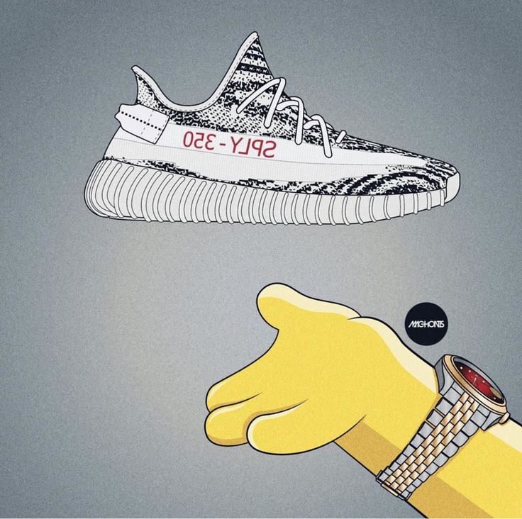 Yeezy 350 V2 Zebra Wallpapers