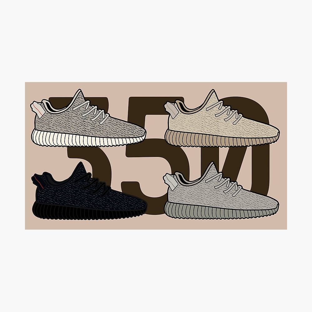 Yeezy Boost 350 Cartoon Wallpapers