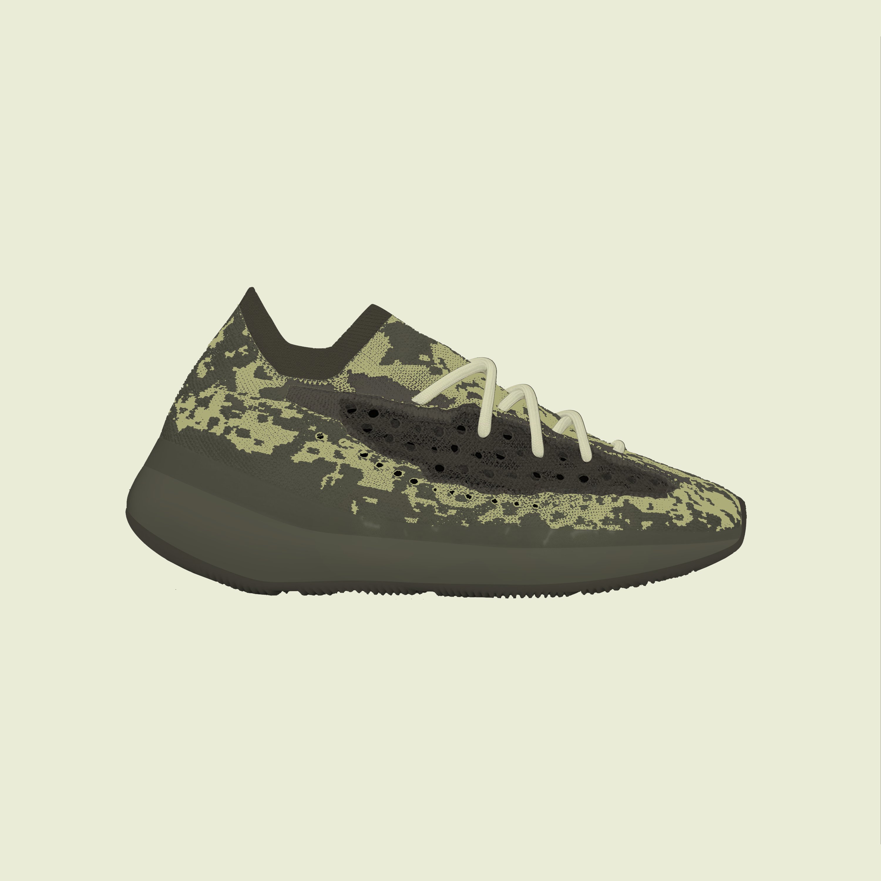 Yeezy Shoes Cartoon Wallpapers