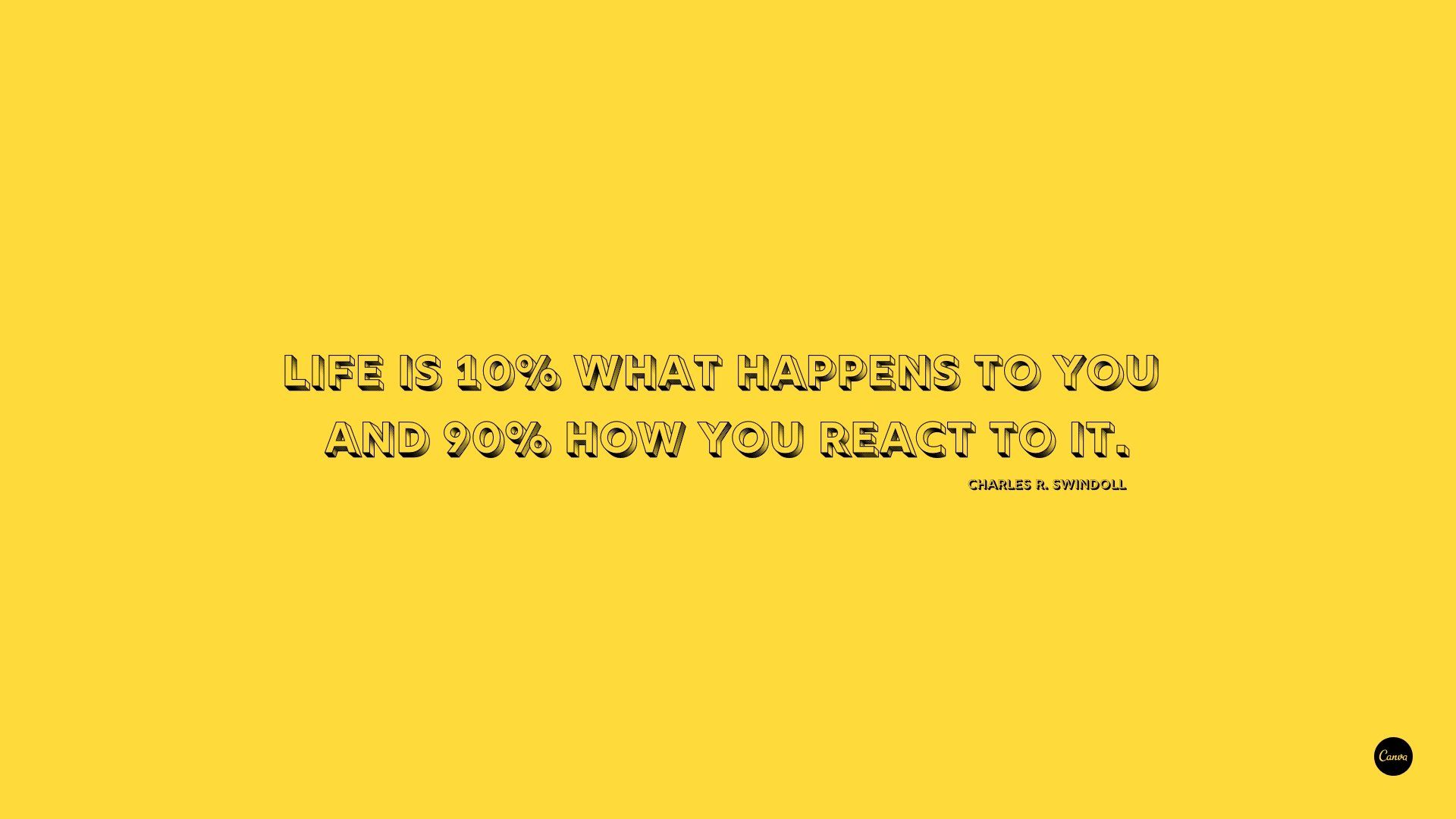 Yellow Aesthetic Quotes Desktop Wallpapers