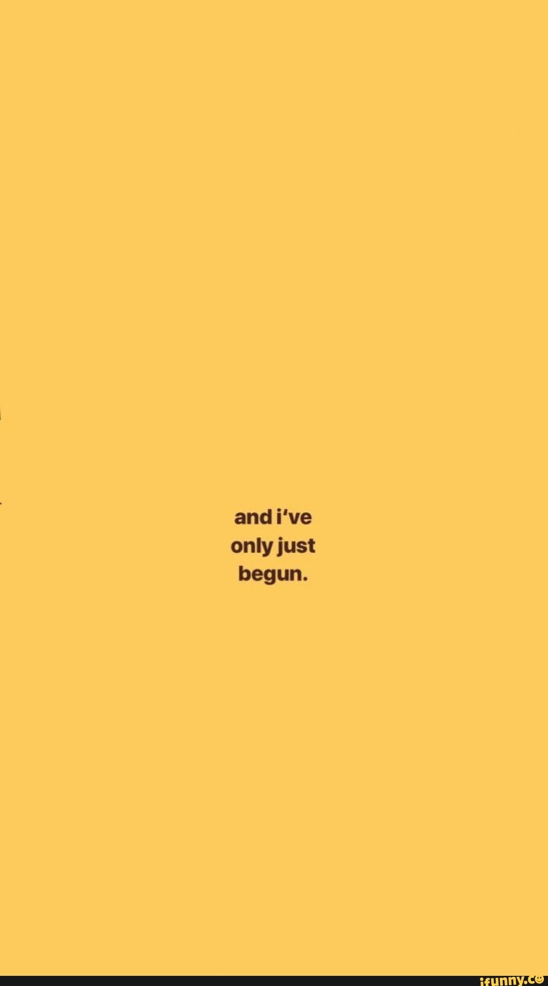 Yellow Aesthetic Quotes Wallpapers