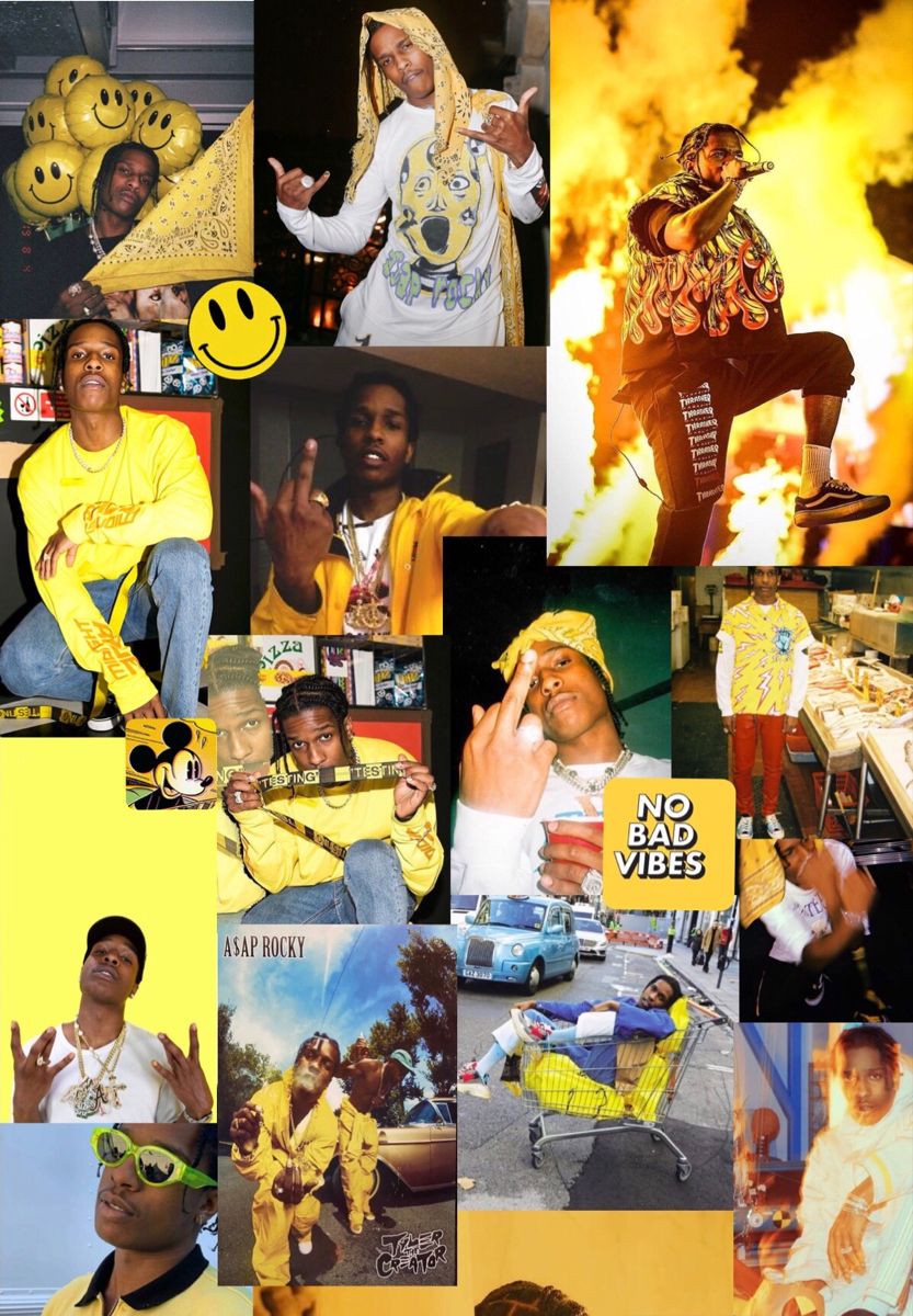 Yellow Aesthetic Rapper Wallpapers