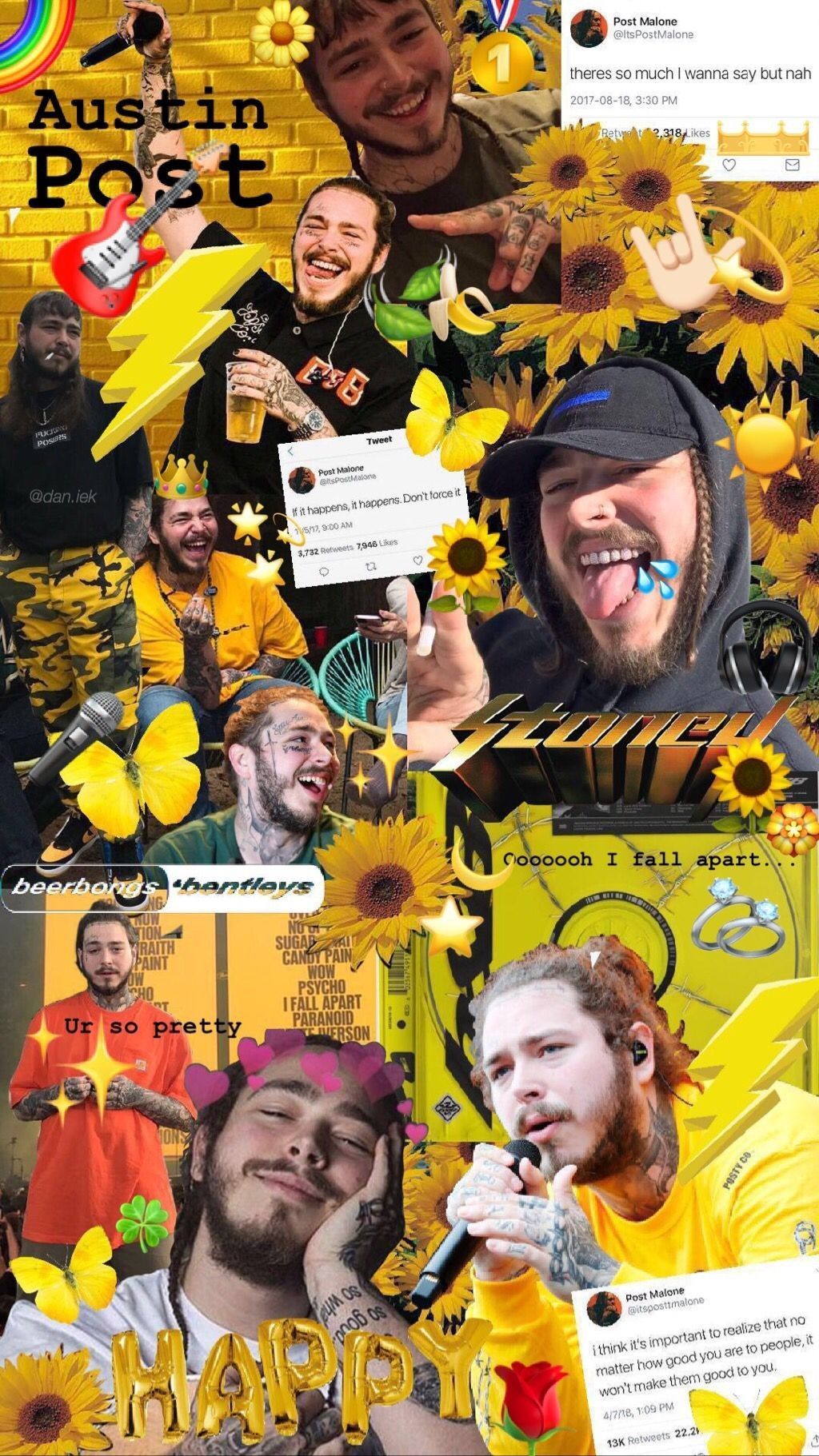 Yellow Aesthetic Rapper Wallpapers