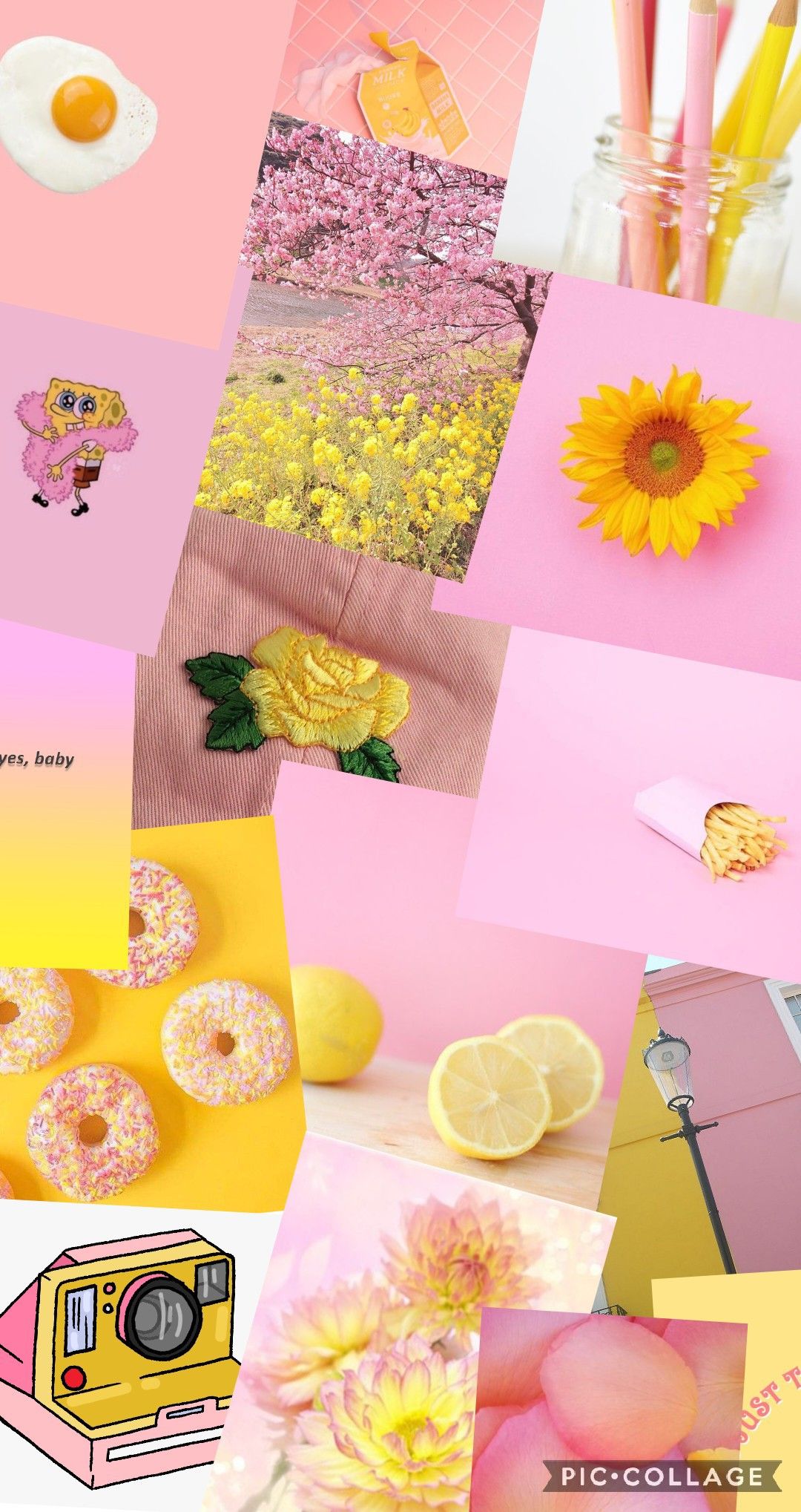 Yellow And Pink Wallpapers
