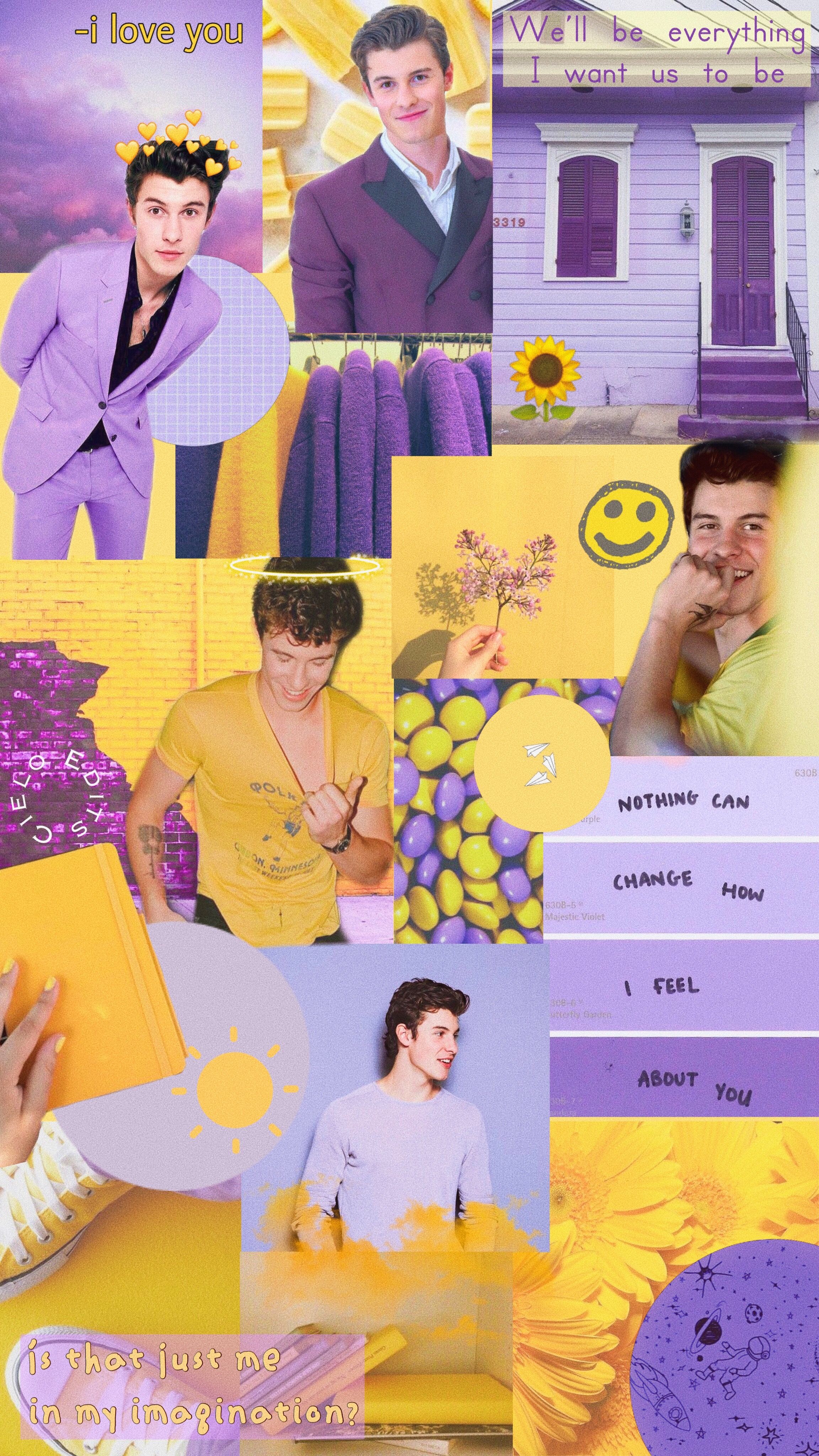 Yellow And Purple Aesthetic Wallpapers