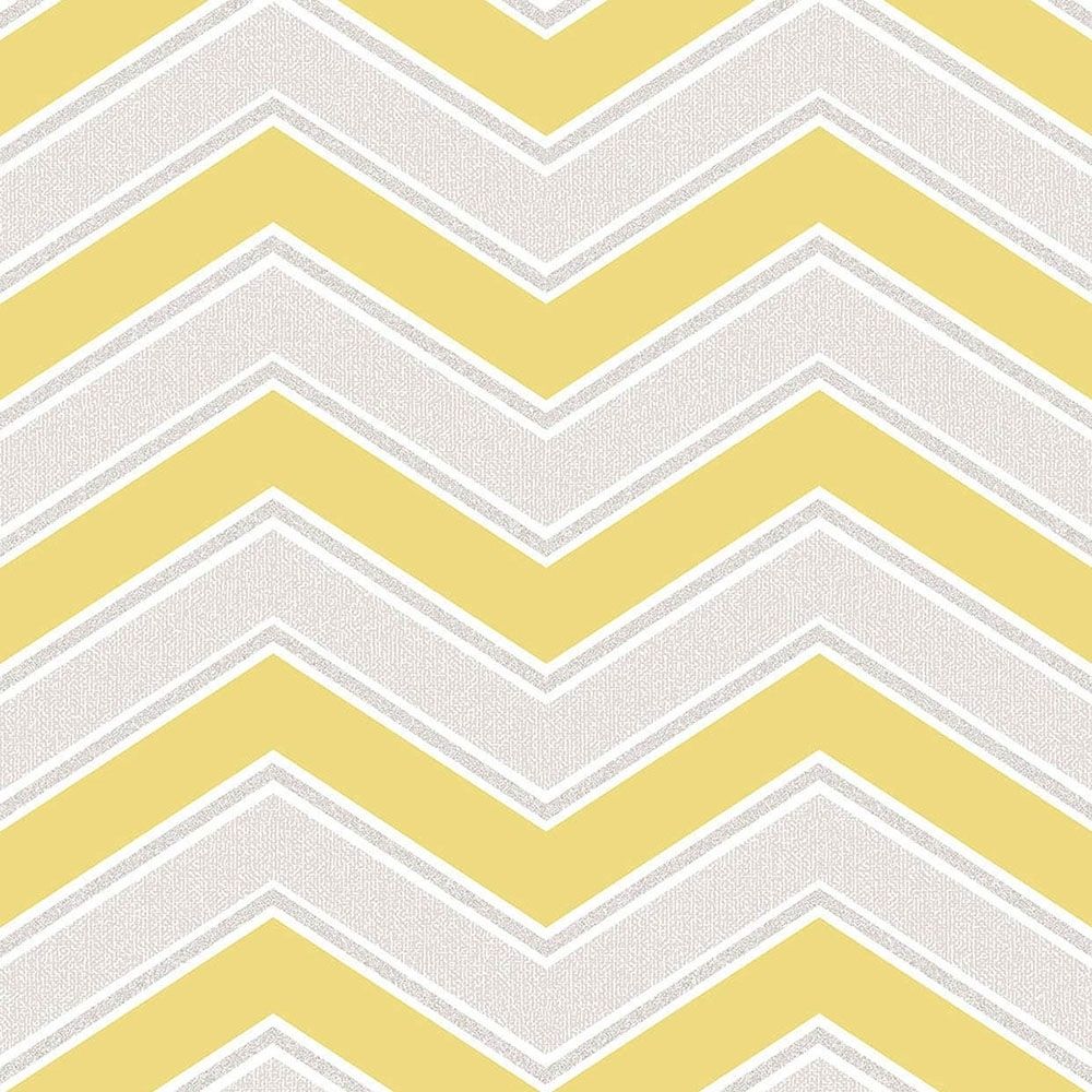 Yellow And White Geometric Wallpapers