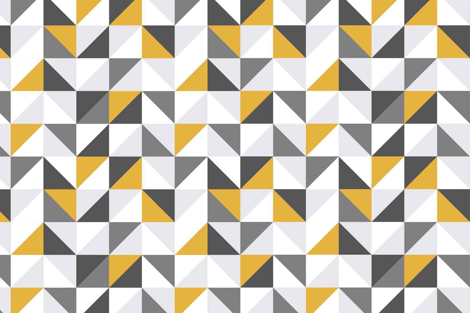 Yellow And White Geometric Wallpapers