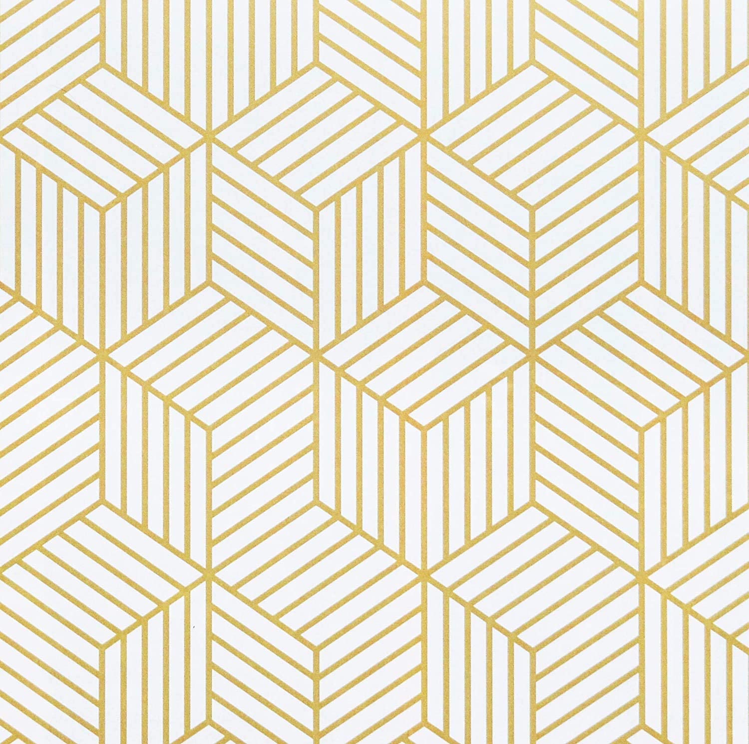 Yellow And White Geometric Wallpapers