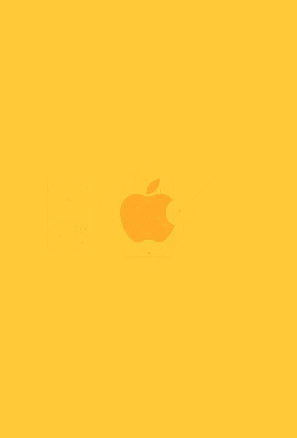 Yellow Apple Iphone Wallpapers