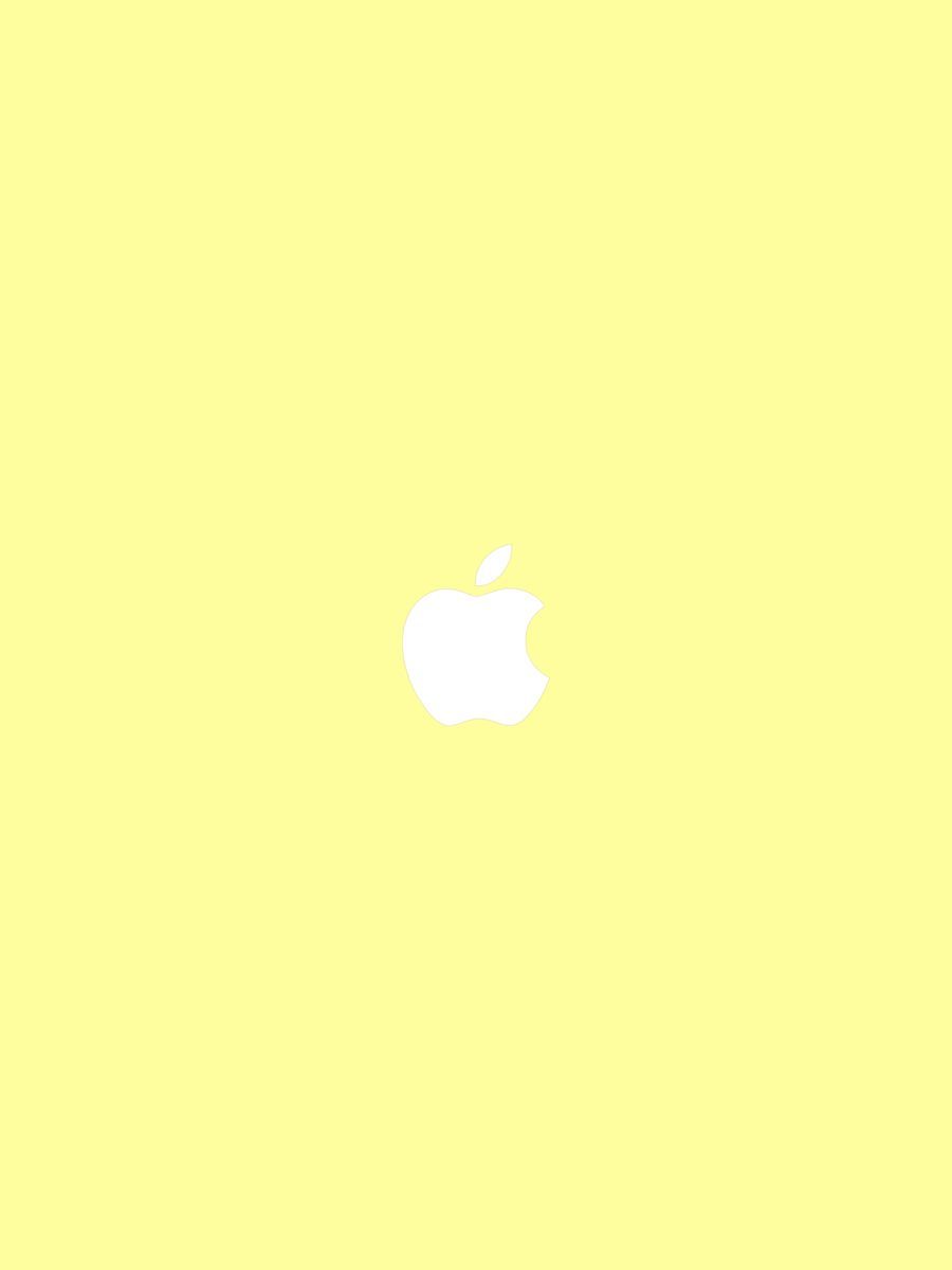 Yellow Apple Iphone Wallpapers