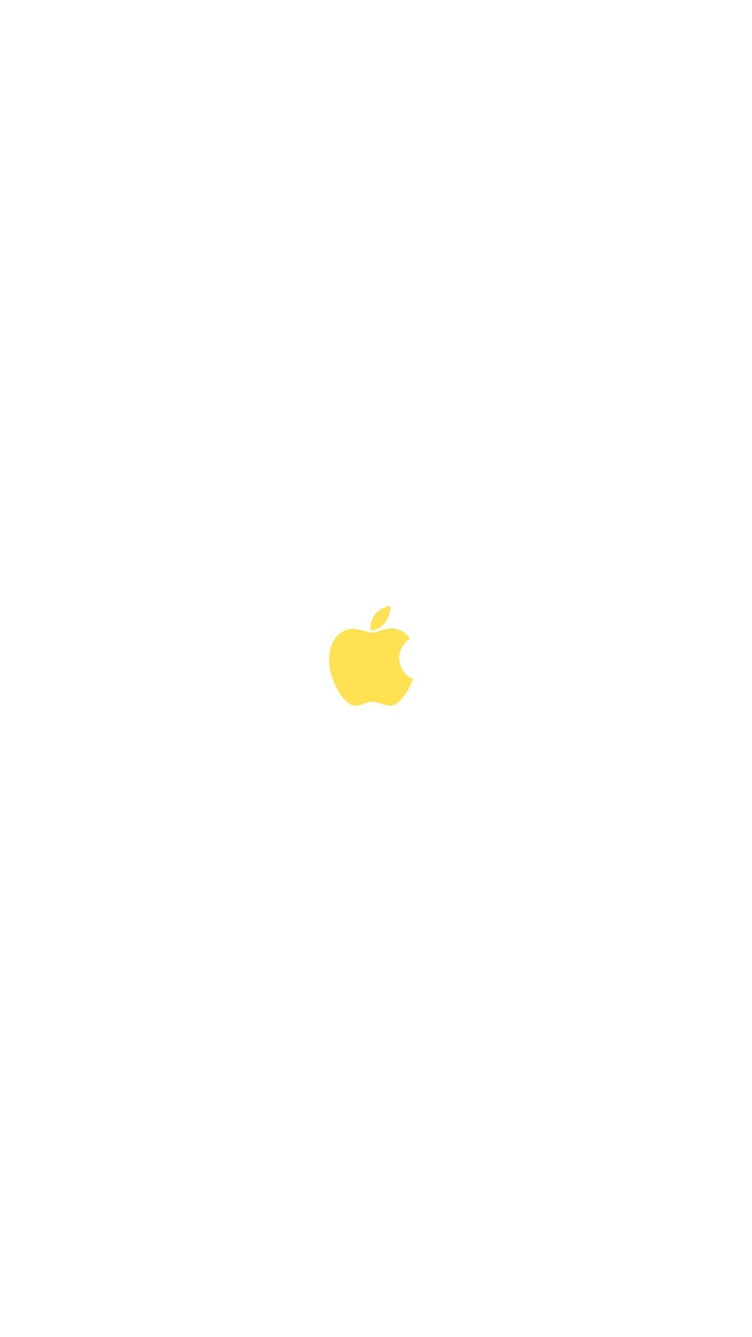 Yellow Apple Iphone Wallpapers