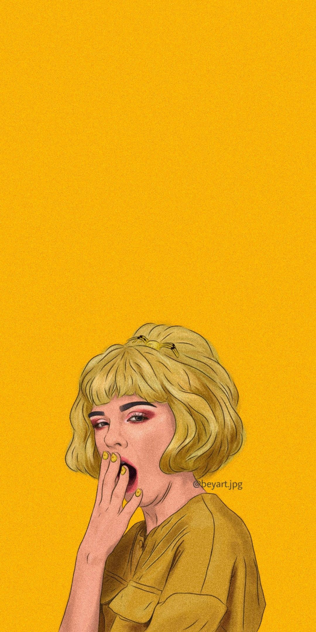 Yellow Art Wallpapers