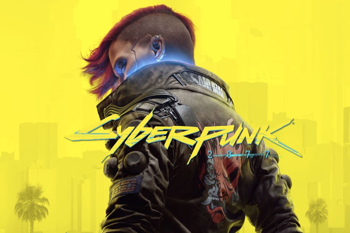 Yellow Background Cyberpunk 2077 Wallpapers