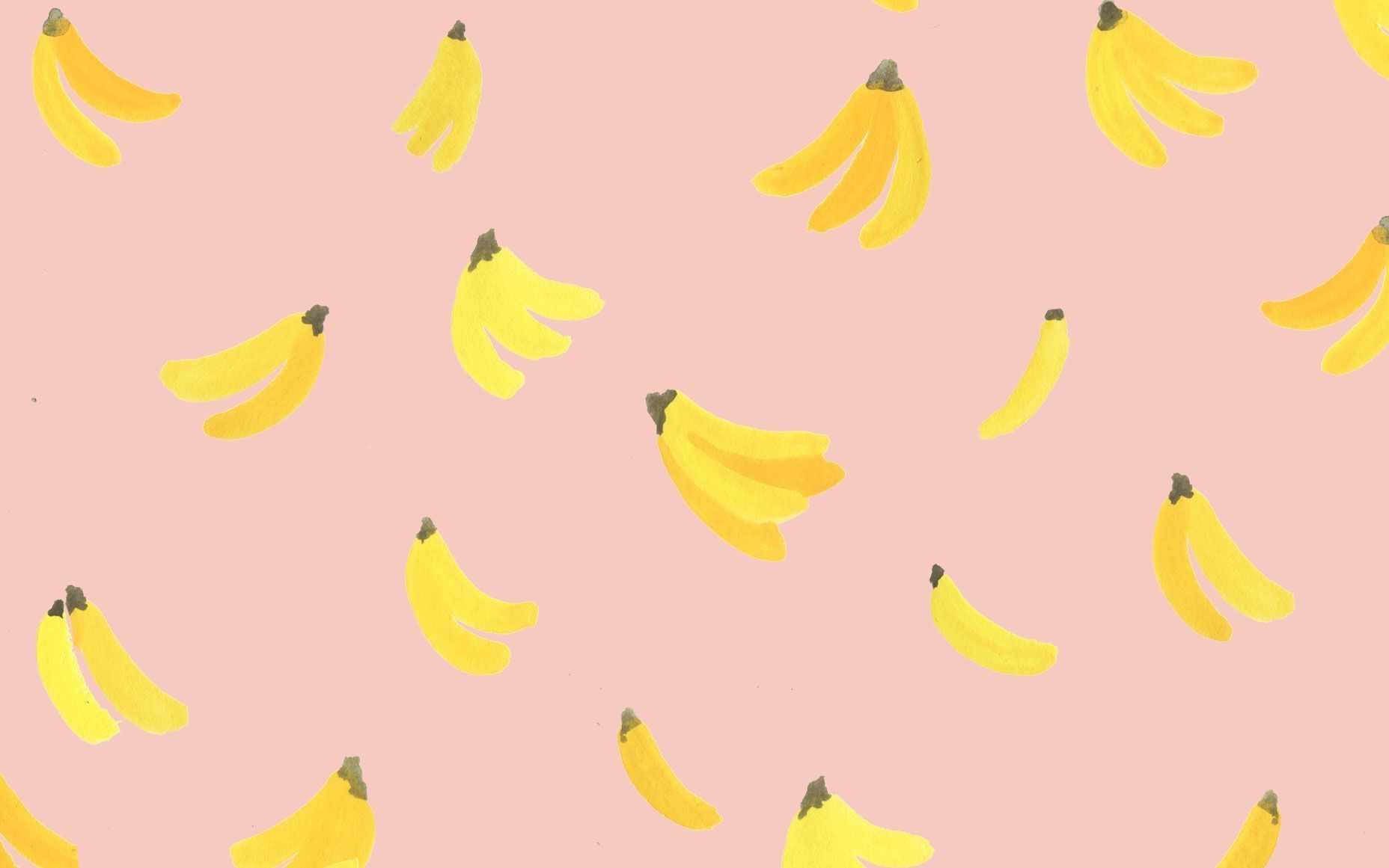 Yellow Banana Aesthetic Computer Wallpapers