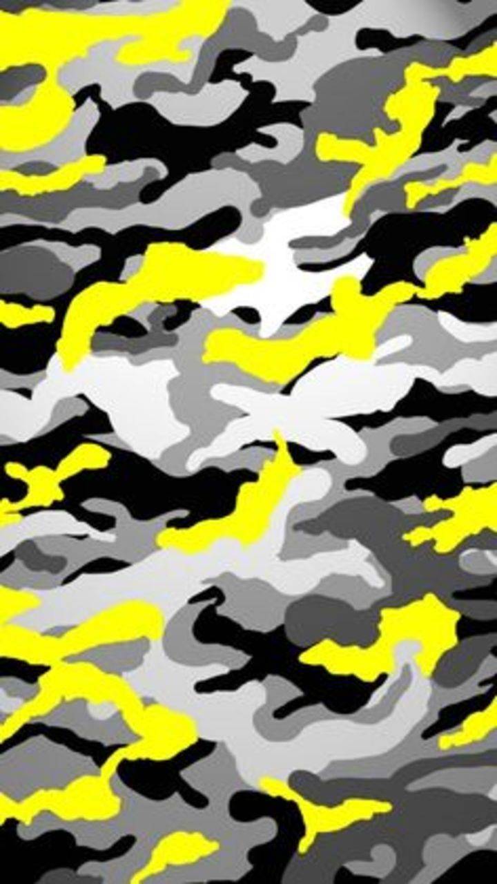 Yellow Bape Camo Wallpapers