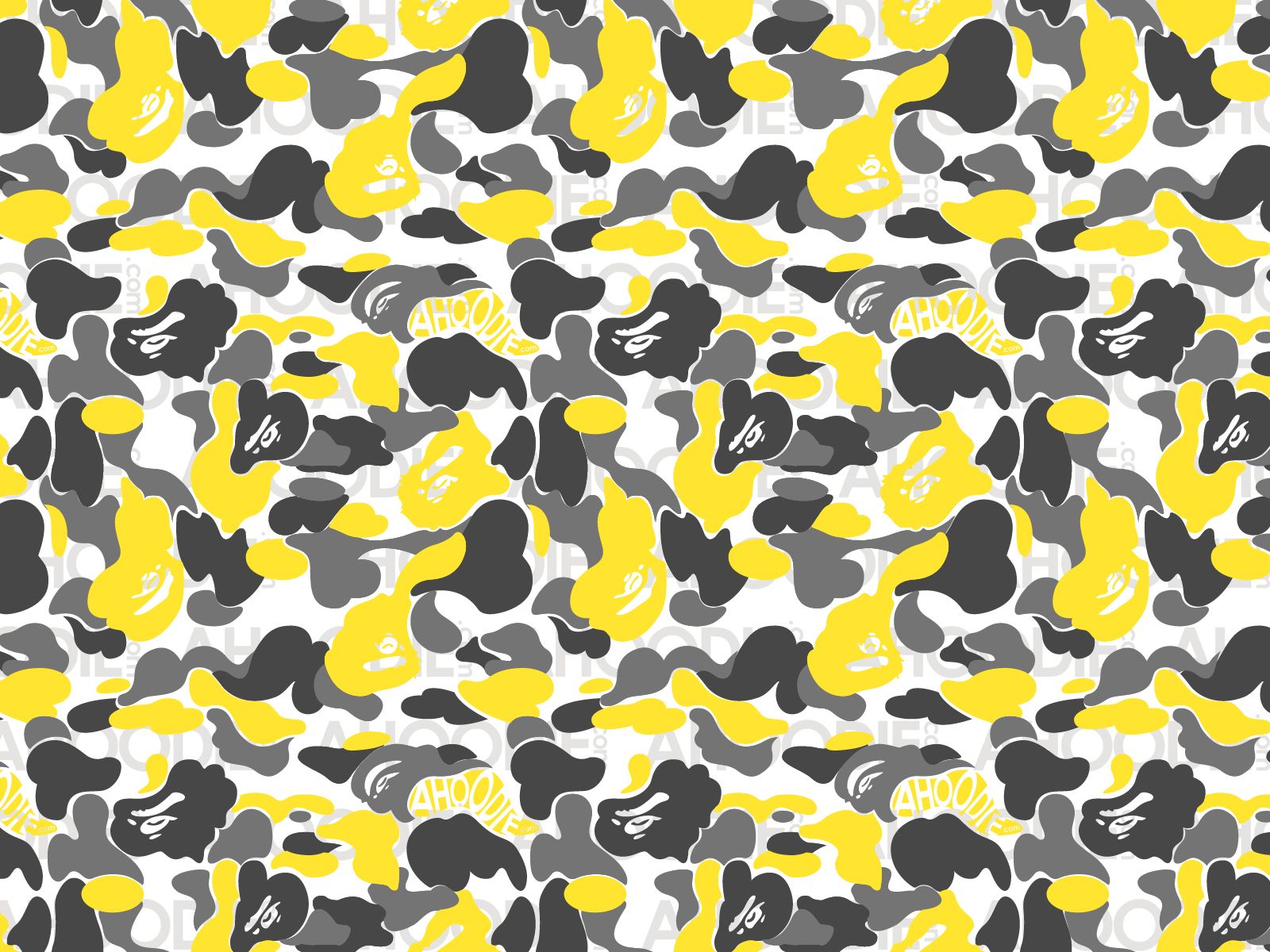 Yellow Bape Logo Wallpapers