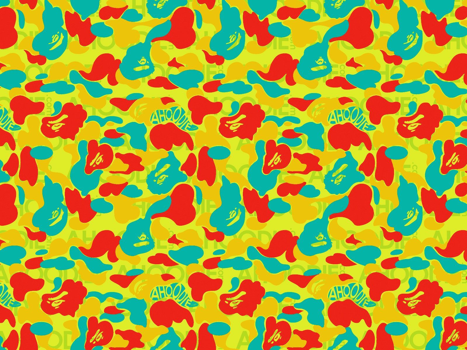 Yellow Bape Logo Wallpapers