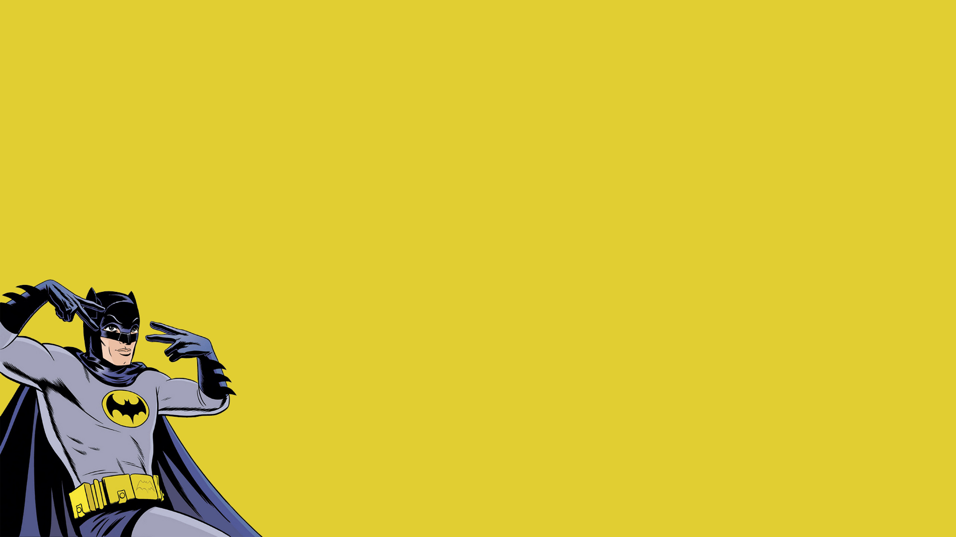 Yellow Batman Background