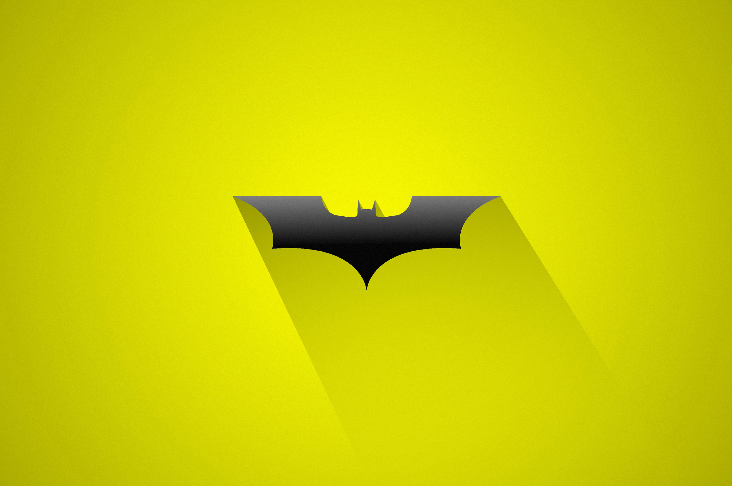 Yellow Batman Background