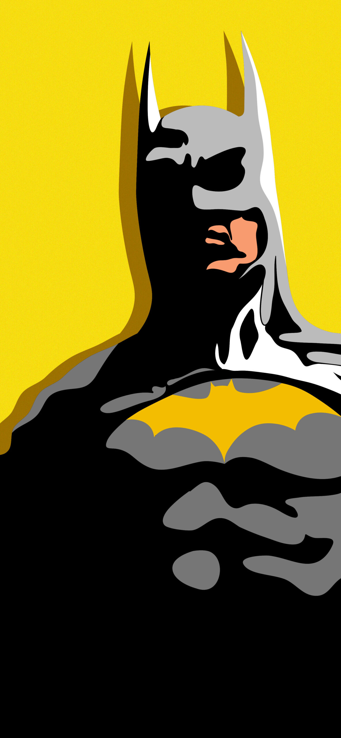 Yellow Batman Background