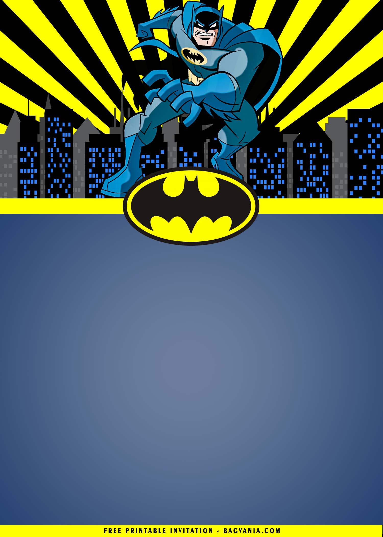 Yellow Batman Background