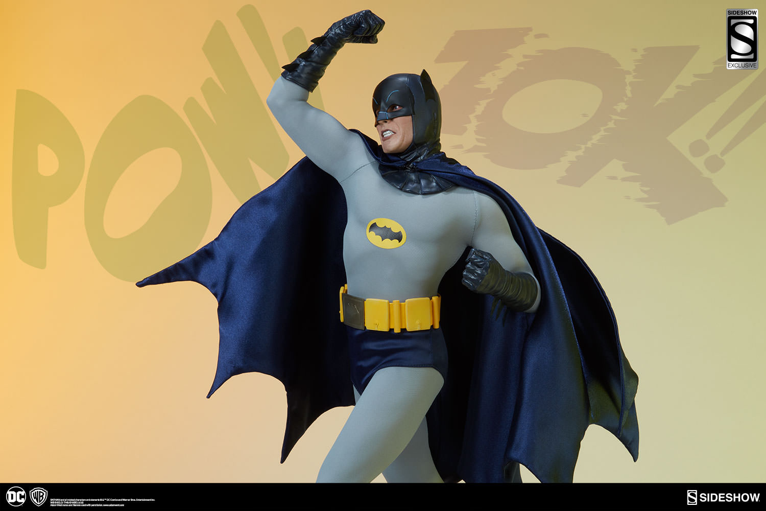 Yellow Batman Background