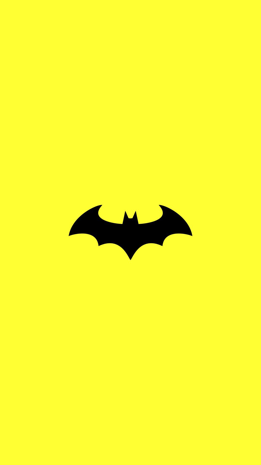 Yellow Batman Sign Wallpapers