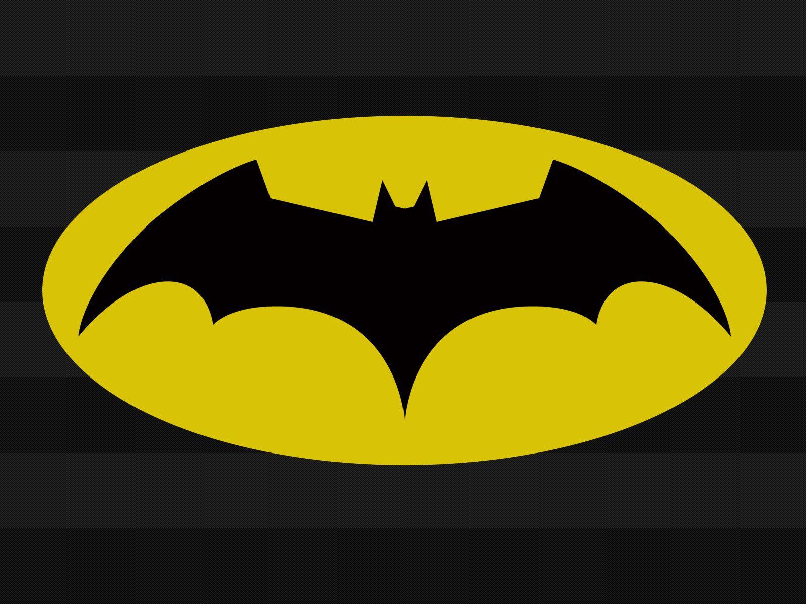 Yellow Batman Sign Wallpapers