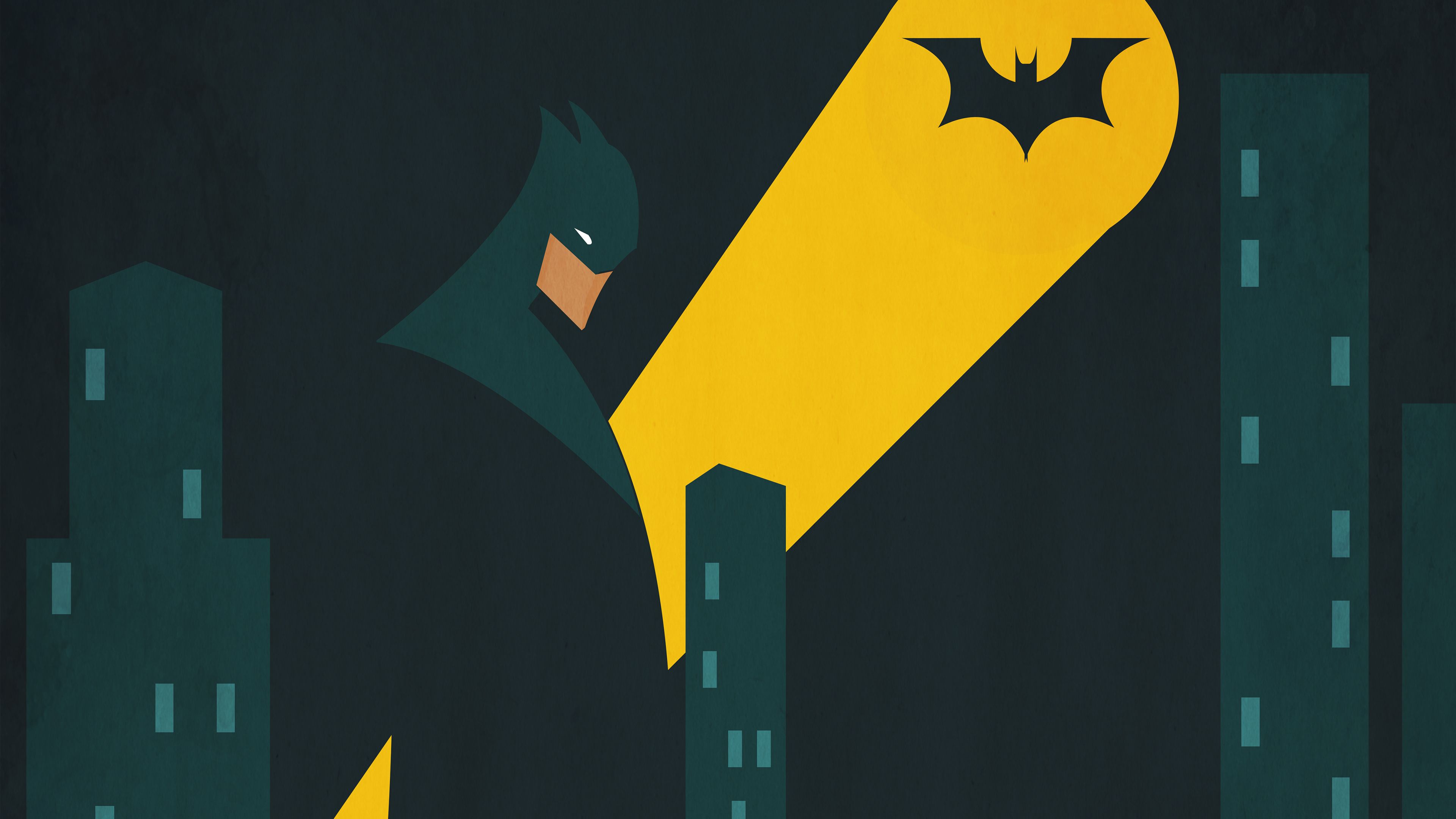 Yellow Batman Sign Wallpapers