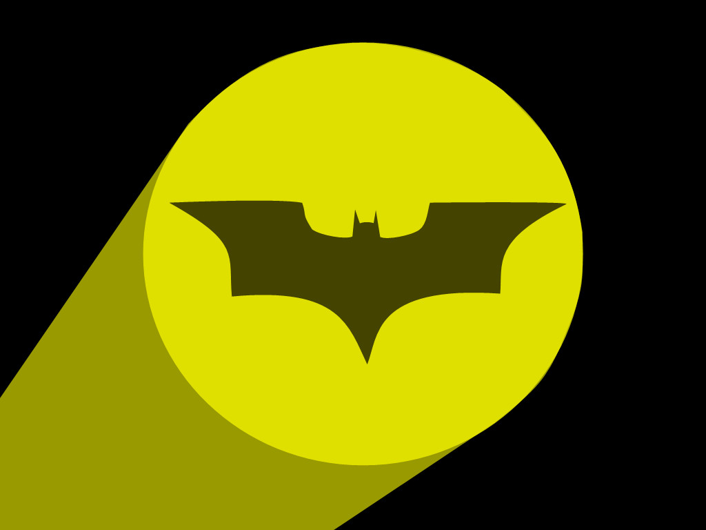 Yellow Batman Sign Wallpapers