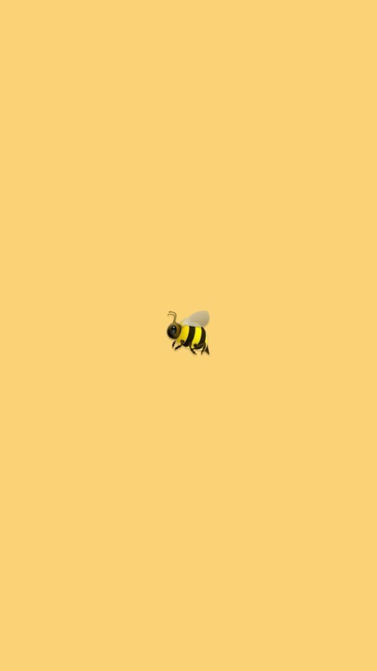 Yellow Bee Aesthetic Wallpapers