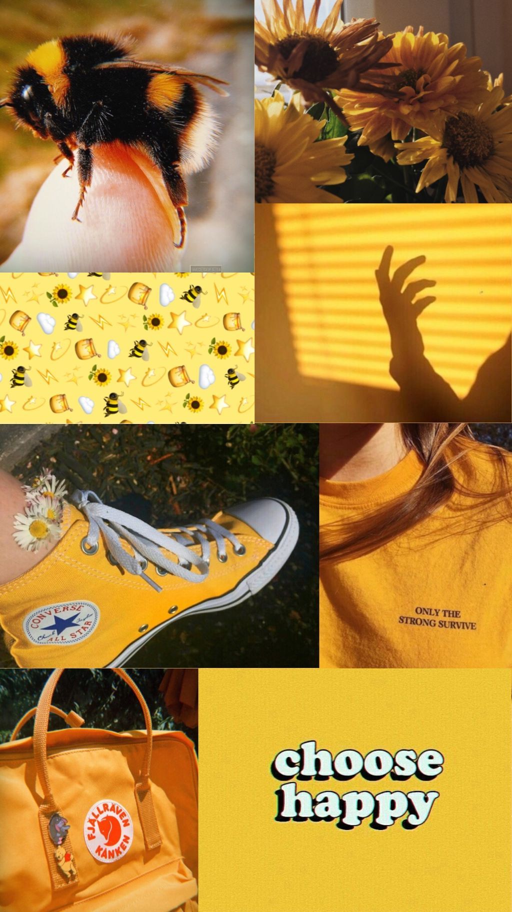 Yellow Bee Aesthetic Wallpapers