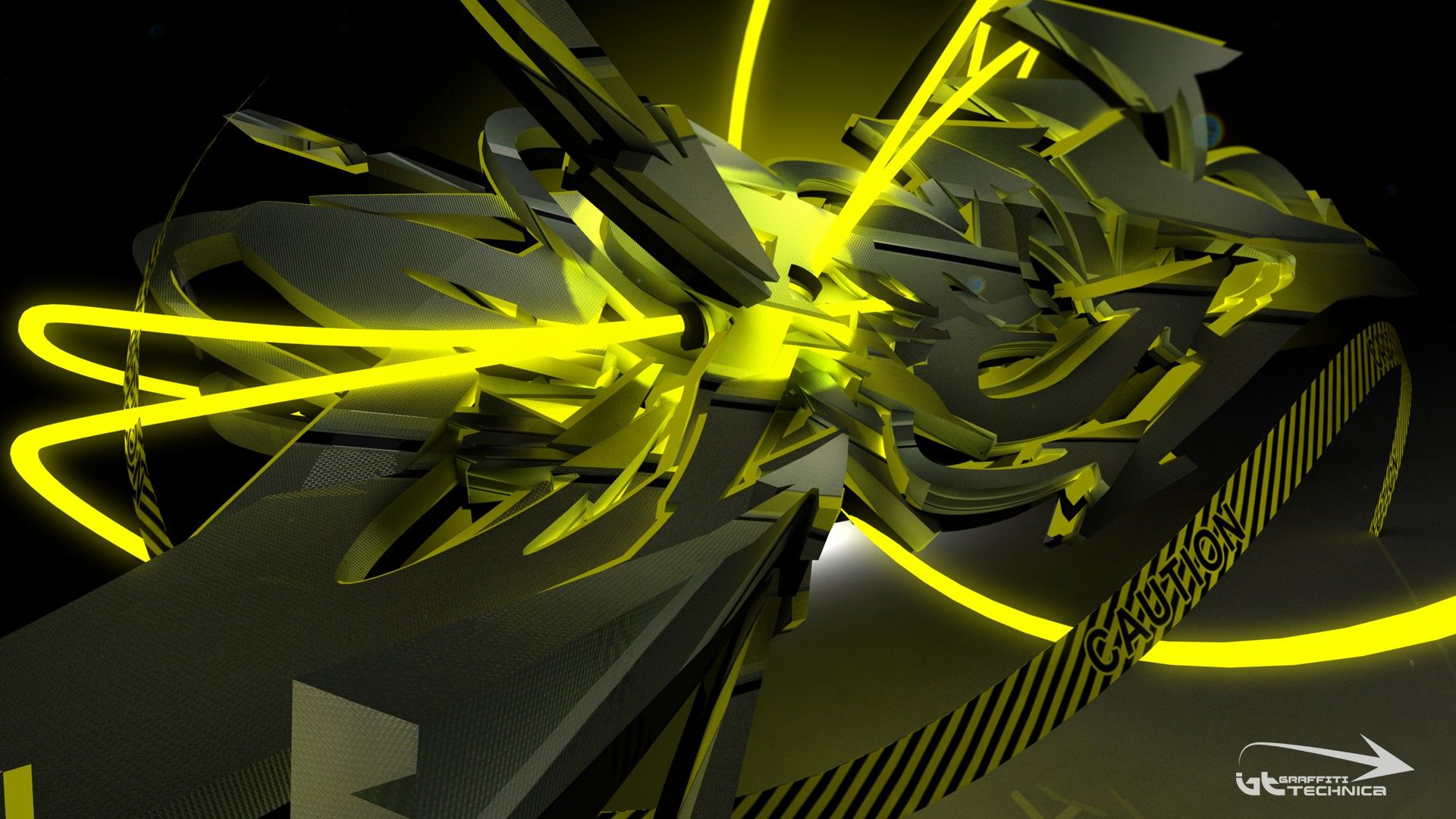 Yellow Black Wallpapers