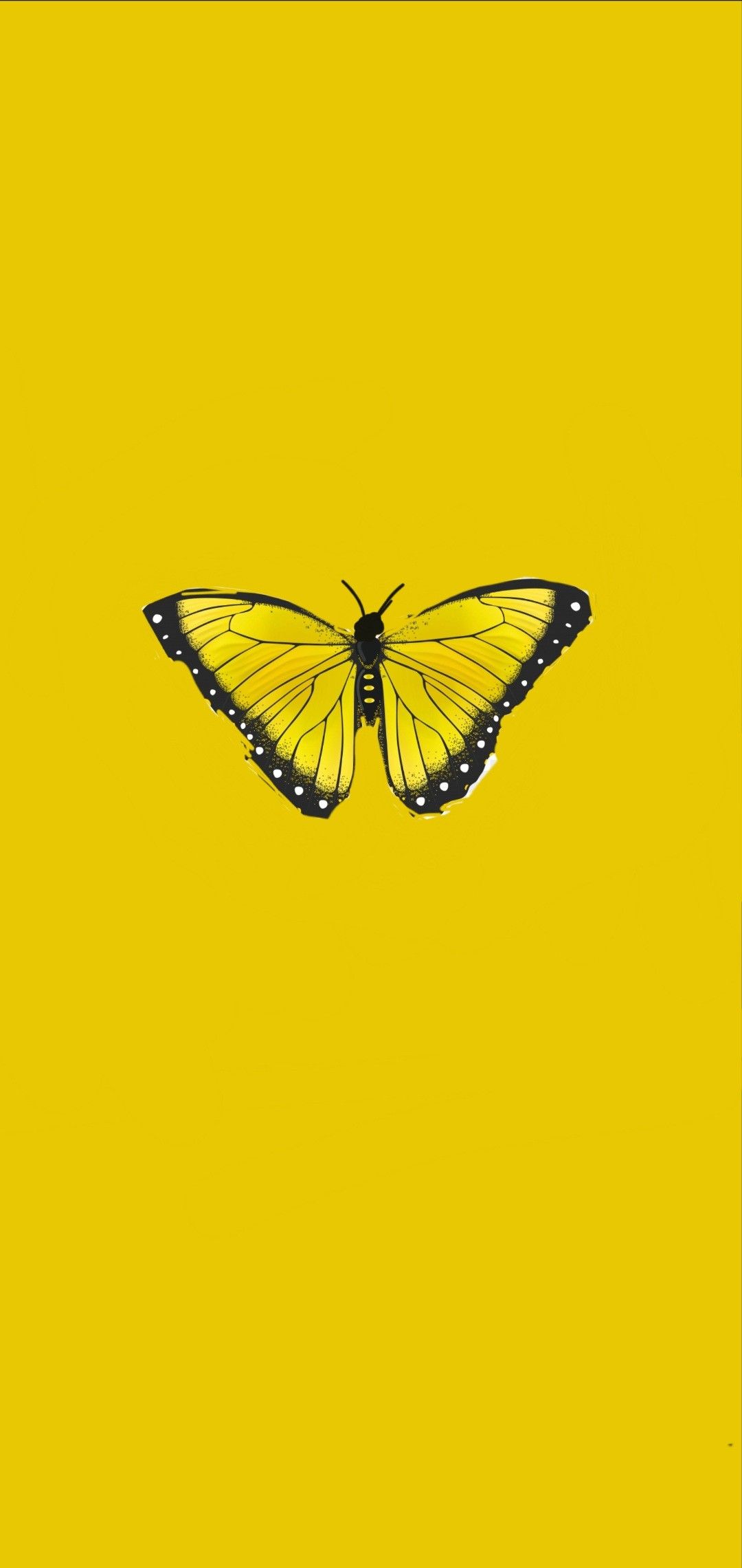 Yellow Butterfly Aesthetic Wallpapers