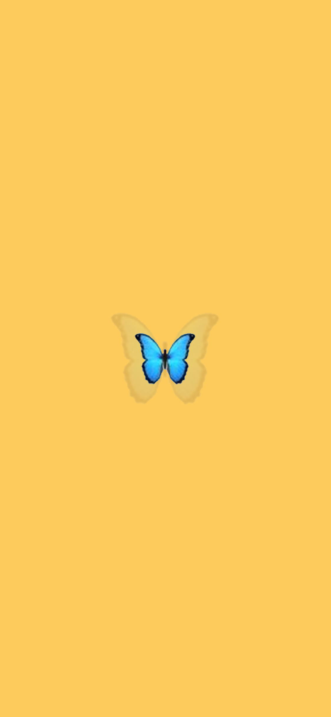 Yellow Butterfly Aesthetic Wallpapers