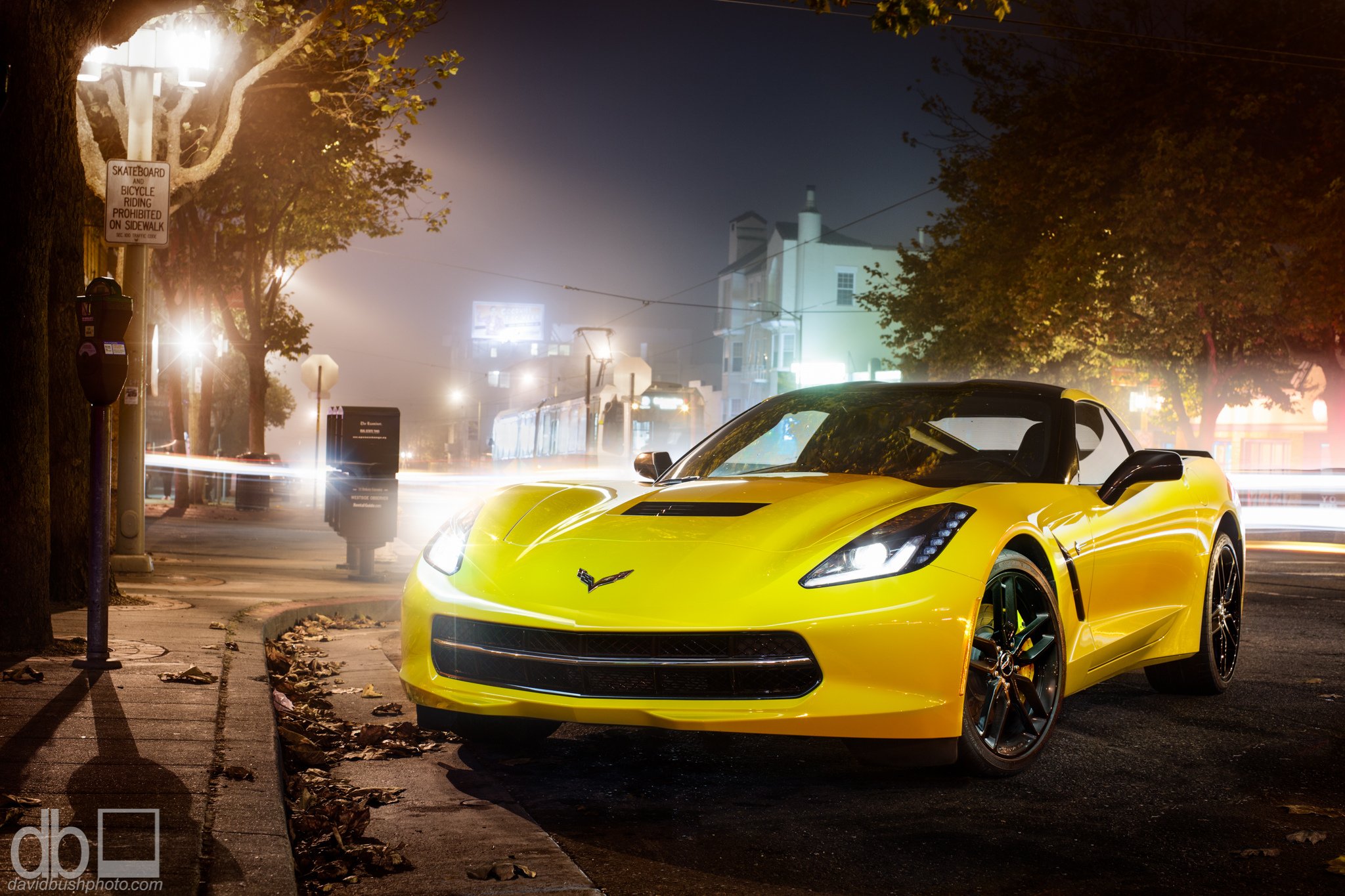 Yellow C7 Corvette Wallpapers