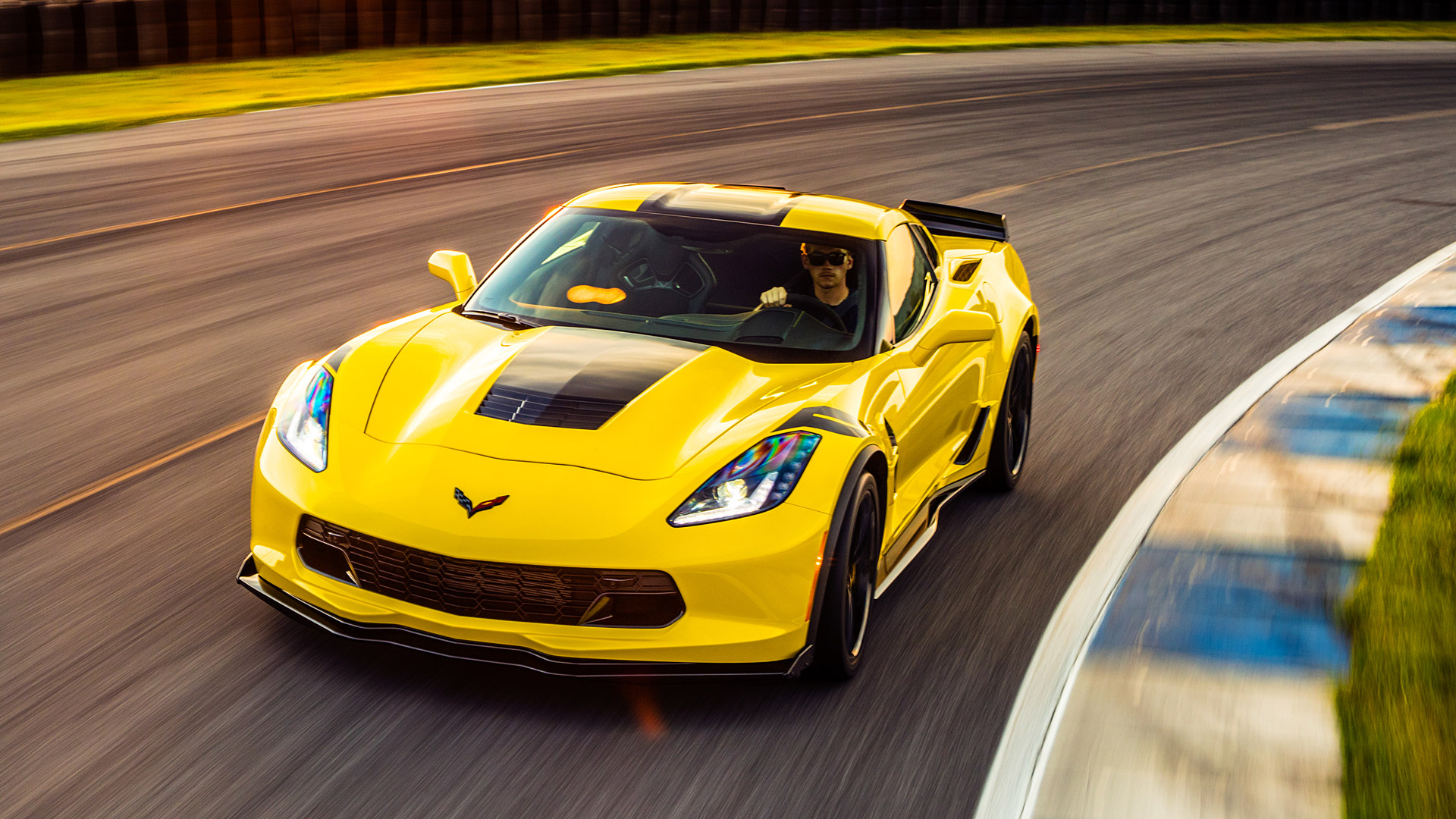 Yellow C7 Corvette Wallpapers