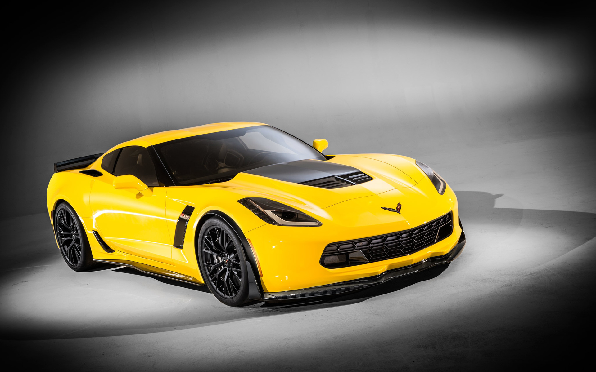 Yellow C7 Corvette Wallpapers