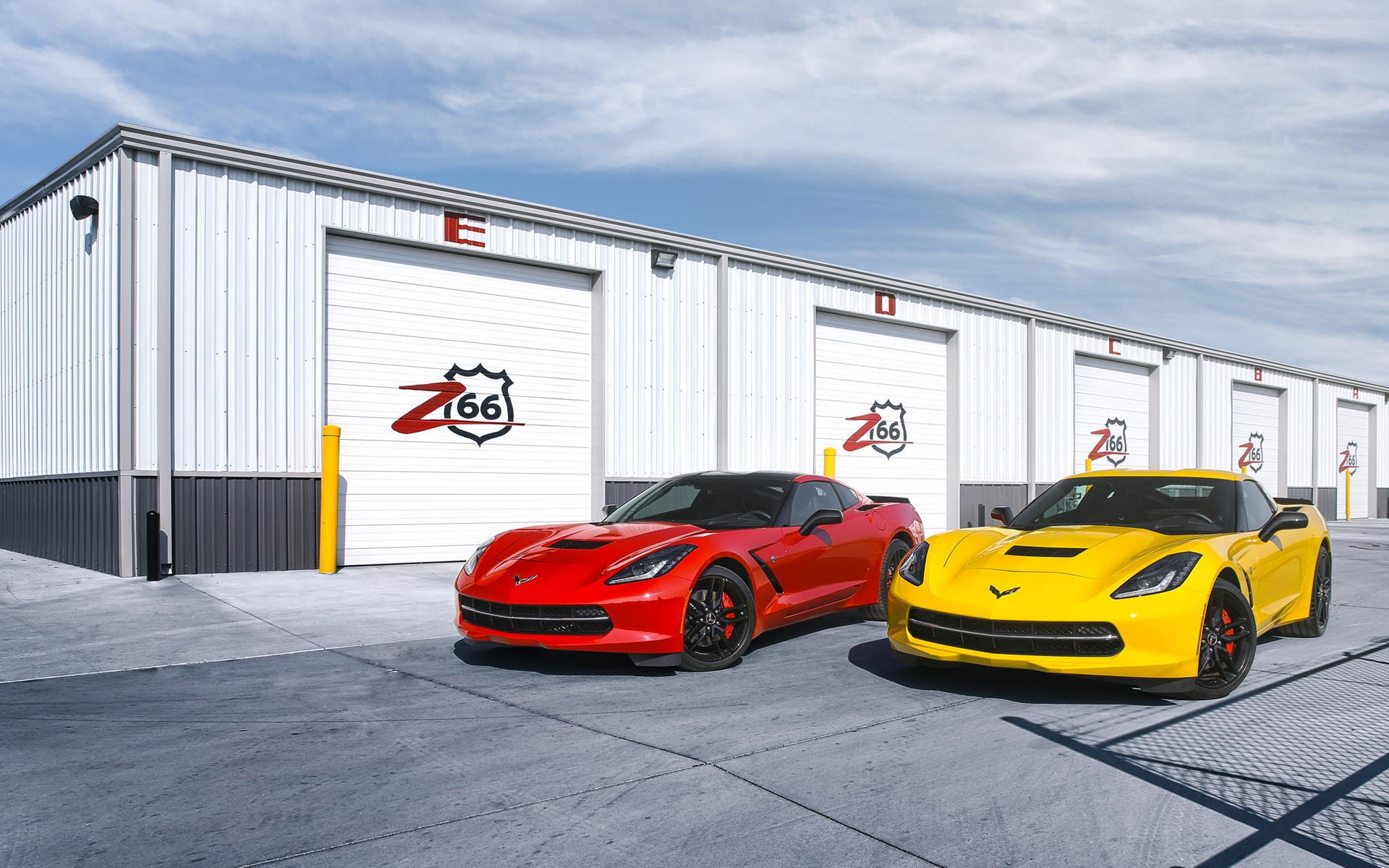 Yellow C7 Corvette Wallpapers