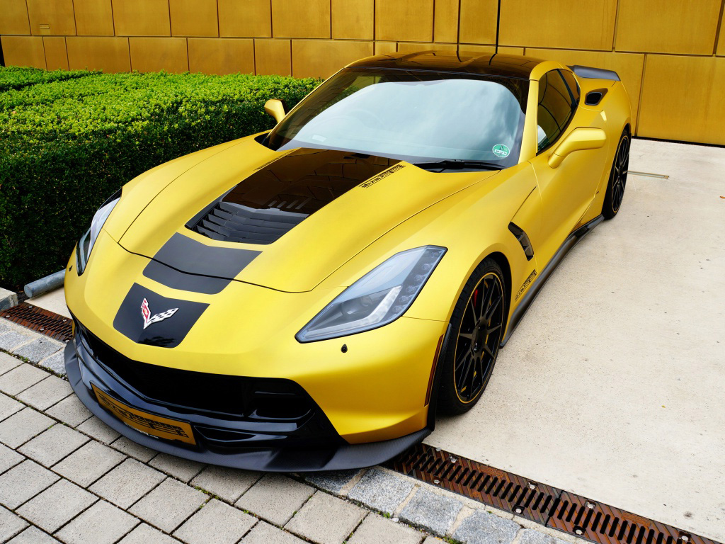 Yellow C7 Corvette Wallpapers