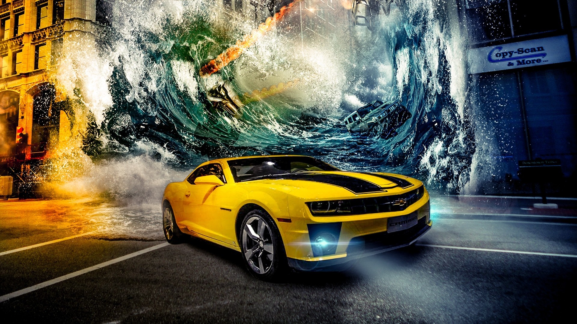 Yellow Camaro Wallpapers