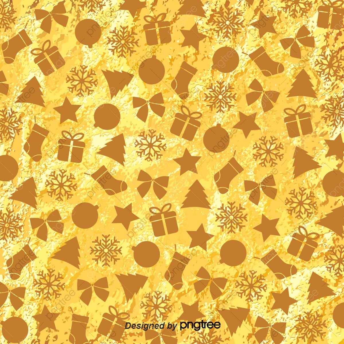 Yellow Christmas Wallpapers